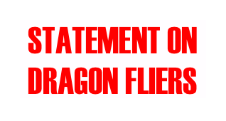 STATEMENT ON DRAGON FLIERS
